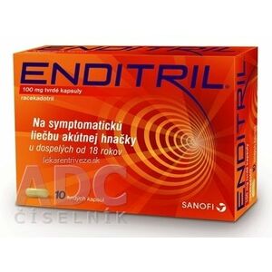 ENDITRIL 100 mg cps dur (blis.PVC/PVDC/Al) 1x10 ks vyobraziť