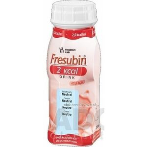Fresubin 2 kcal DRINK príchuť neutrálna (2, 0 kcal/ml), 4x200 ml (800 ml) vyobraziť