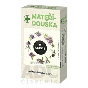 LEROS MATERINA DÚŠKA bylinný čaj, nálevové vrecúška (inov.2021) 20x1, 5 g (30 g) vyobraziť
