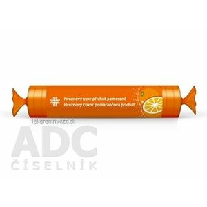LIVSANE Hroznový cukor s vitamínom C tbl pomarančová príchuť, rolka, 1x44 g vyobraziť