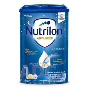 Nutrilon Advanced 1 Good Night počiatočná mliečna dojčenská výživa v prášku (0-6 mesiacov) 1x800 g vyobraziť