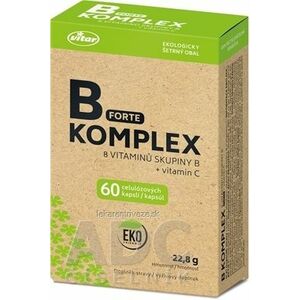 VITAR B-KOMPLEX FORTE + vitamín C cps 1x60 ks vyobraziť