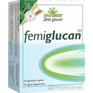Femiglucan vaginálne čapíky 10 ks vyobraziť