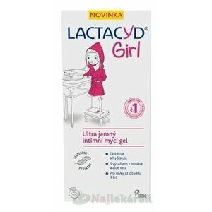 LACTACYD Girl intímny čistiaci gél 200 ml vyobraziť