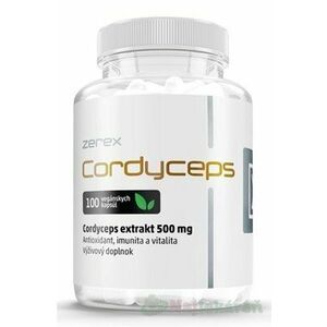 Zerex Cordyceps extrakt 500 mg cps 1x100 ks vyobraziť