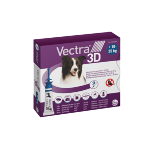 Vectra 3D spot-on pre psy M (10–25 kg) vyobraziť