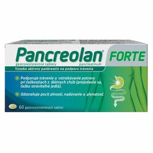 PANCREOLAN FORTE 220 mg 60 tabliet vyobraziť