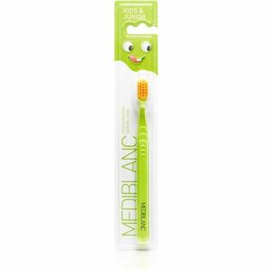 MEDIBLANC KIDS & JUNIOR Ultra Soft zubná kefka pre deti ultra soft Green 1 ks vyobraziť
