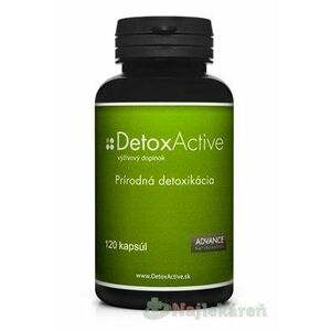 ADVANCE DetoxActive výživový doplnok, 120ks vyobraziť