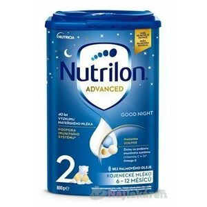 Nutrilon Advanced 2 Good Night (6-12 m), následná mliečna dojčenská výživa v prášku, 800g vyobraziť