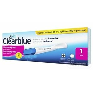Tehotenský test Clearblue Rýchla detekcia vyobraziť
