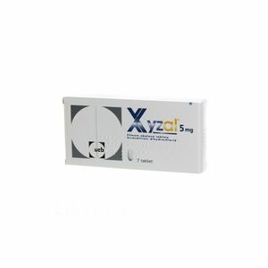XYZAL 5 mg filmom obalené tablety 7 ks vyobraziť