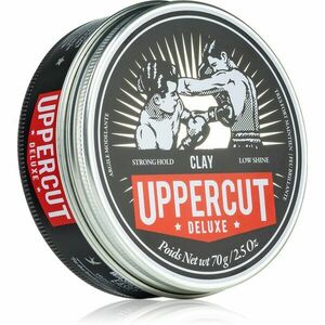 Uppercut Deluxe Clay stylingová hlina s extra silnou fixáciou pre mužov 70 g vyobraziť