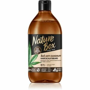 Nature Box Hemp Seed šampón proti lupinám 3v1 pre mužov 385 ml vyobraziť