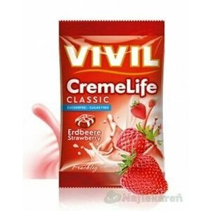 VIVIL BONBONS CREME LIFE CLASSIC jahodovo-smotanove 110 g vyobraziť