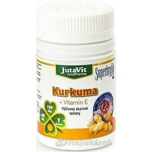 JutaVit Kurkuma + Vitamín E, 60 ks vyobraziť