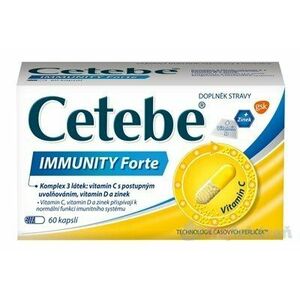 Cetebe Immunity Forte 60 ks vyobraziť