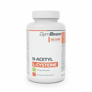 N-acetyl L-cysteín - GymBeam, 90cps, Akcia vyobraziť