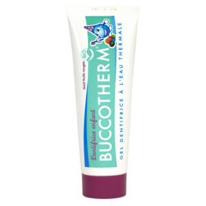 Buccotherm BIO detská zubná pasta bez fluoridov s príchuťou lesného ovocia, 50 ml vyobraziť