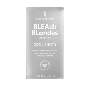Lee Stafford Bleach Blondes Ice White Cool Shots - tónovacie kúry, 4x 15 ml vyobraziť