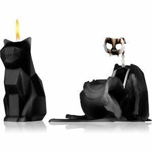 54 Celsius PyroPet KISA (Cat) dekoratívna sviečka Black 17 cm vyobraziť