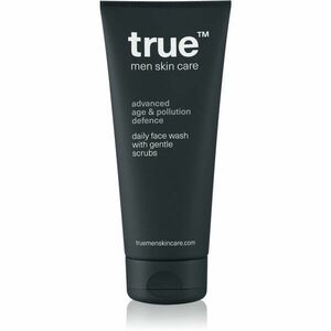 true men skin care Daily face wash with gentle scrubs exfoliačný čistiaci gél pre mužov 200 ml vyobraziť