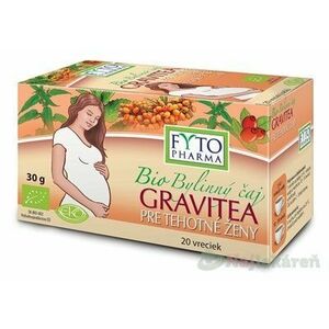FYTO Bio Bylinný čaj GRAVITEA PRE TEHOTNÉ ŽENY nálevové vrecká 20x1, 5 g vyobraziť