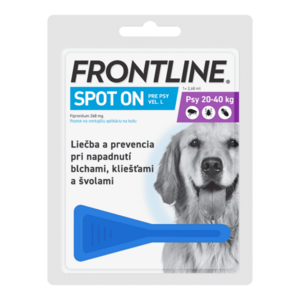 FRONTLINE spot-on pre psy L (20-40 kg) - 1 x 2, 68 ml vyobraziť