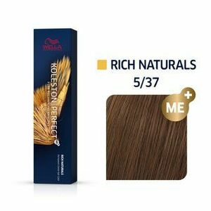 Wella Professionals Koleston Perfect Me+ Rich Naturals profesionálna permanentná farba na vlasy 5/37 60 ml vyobraziť