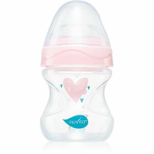 Nuvita Cool Bottle 0m+ dojčenská fľaša Transparent pink 150 ml vyobraziť