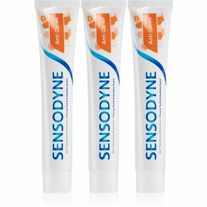 Sensodyne Anti Caries Anti Carries zubná pasta proti zubnému kazu 3x75 ml vyobraziť