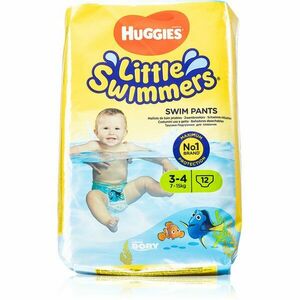 Huggies Little Swimmers 3-4 jednorazové plienkové plavky 7-15 kg 12 ks vyobraziť
