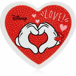 Disney Mickey&Minnie šumivá guľa do kúpeľa pre deti Love red 150 g vyobraziť
