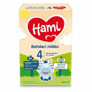 HAMI 4 Batoľacie mlieko od ukončeného 24. mesiaca 600 g vyobraziť