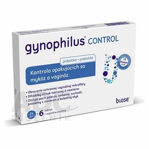 GYNOPHILUS Control vaginálne tablety 6 ks vyobraziť