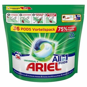 Ariel Gelové tablety 36ks Universal+ vyobraziť