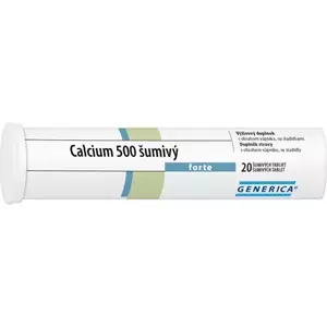 Generica Calcium 500 forte 20 tbl eff. vyobraziť