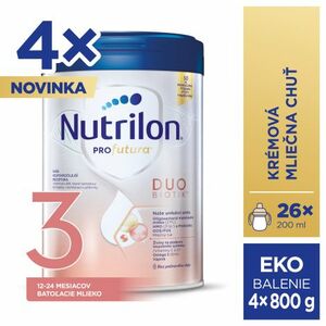 Nutrilon 3 Profutura Duobiotik batoľacie mlieko (12-24 mesiacov) 4x800 g vyobraziť