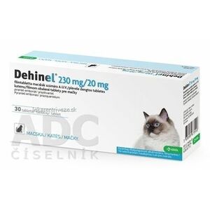 DEHINEL 230 mg/20 mg pre mačky tbl flm 1x30 ks vyobraziť