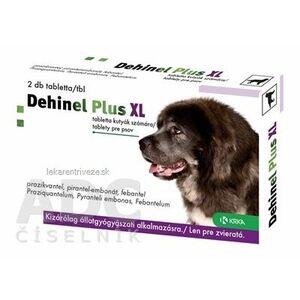 DEHINEL PLUS XL tablety pre psov 1x2 ks vyobraziť