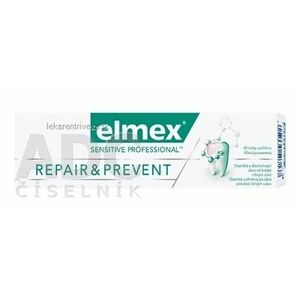 ELMEX SENSITIVE PROFESSIONAL REPAIR & PREVENT zubná pasta 1x75 ml vyobraziť