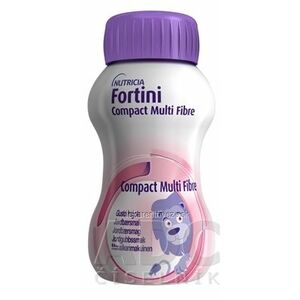 Fortini Compact Multi Fibre s jahodovou príchuťou 4x125 ml vyobraziť