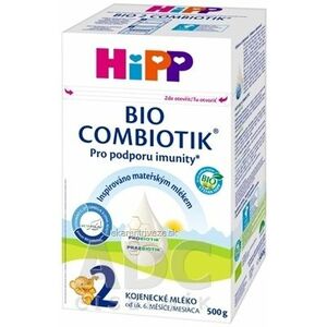 HiPP 2 BIO COMBIOTIK (inov.2022) následná mliečna dojčenská výživa (od ukonč. 6. mesiaca) 1x500 g vyobraziť