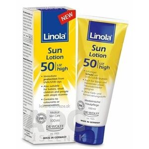 Linola Sun Lotion SPF50 1x100 ml vyobraziť