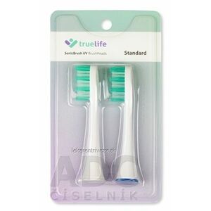 TrueLife SonicBrush UV Heads Standard Duo Pack náhradné hlavice pre sonickú zubnú kefku, farba biela 1x2 ks vyobraziť