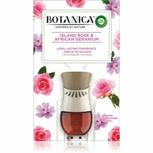 Air Wick Botanica Island Rose & African Geranium elektrický difuzér s vôňou ruží 19 ml vyobraziť