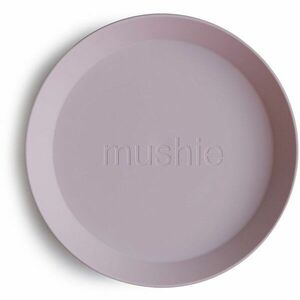 Mushie Round Dinnerware Plates tanier Soft Lilac 1 ks vyobraziť