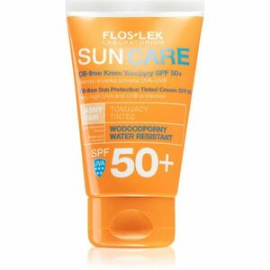 FlosLek Laboratorium Sun Care Derma tónovací ochranný krém pre mastnú a zmiešanú pleť SPF 50+ 50 ml vyobraziť