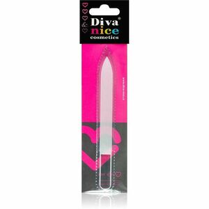 Diva & Nice Cosmetics Accessories sklený pilník na nechty veľký Clear 1 ks vyobraziť