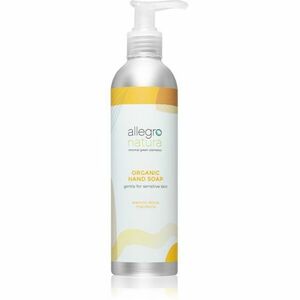 Allegro Natura Organic tekuté mydlo na ruky Arancio Dolce, Mandorla 250 ml vyobraziť